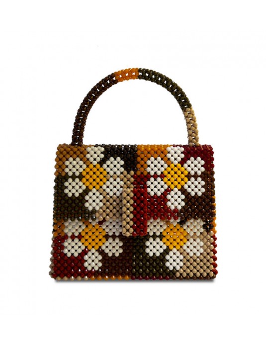 AMELIA DAISY BAG MARRON